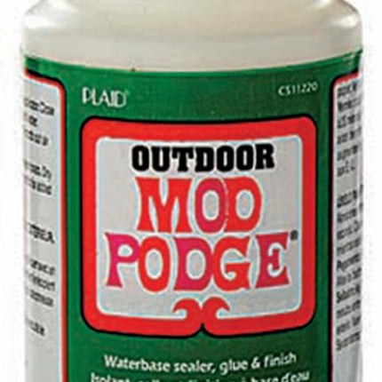 Mod Podge Waterbase Sealer, Glue and Finish for Outdoor (8-Ounce), CS11220 Clear Finish