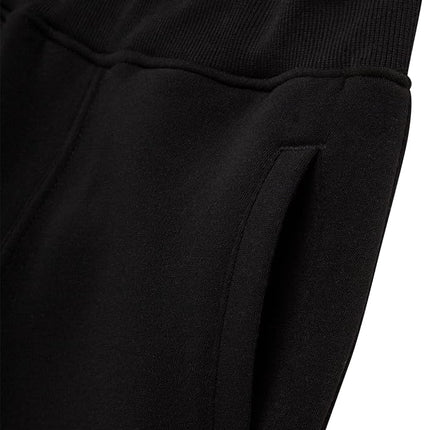 Southpole Men's Active Basic Jogger Fleece Pants Sweatpants, Black Open, Small