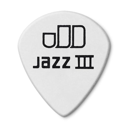 Jim Dunlop 478R1.35 Tortex White Jazz III, 1.35mm, 72/Bag, 23478135033