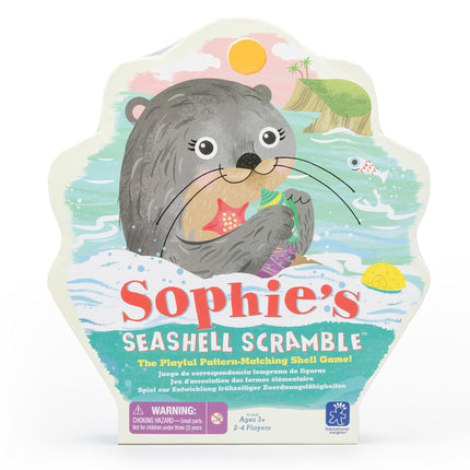 Educational Insights Sophie's Seashell Scramble Game