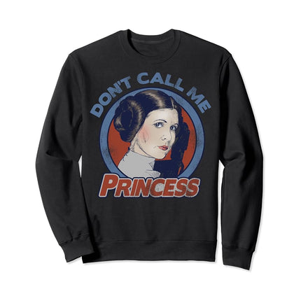 Star Wars Leia Don't Call Me Princess Graphic Sweatshirt
