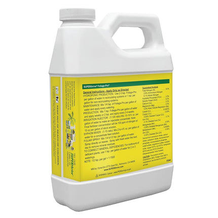 Dyna GRO Foliage Pro 32oz 1 Quart Liquid Plant Dyna GRO Fertilizer Bloom Grow
