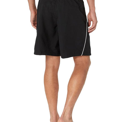 Speedo Men's Swim Trunk Knee Length Marina Volley Black/White