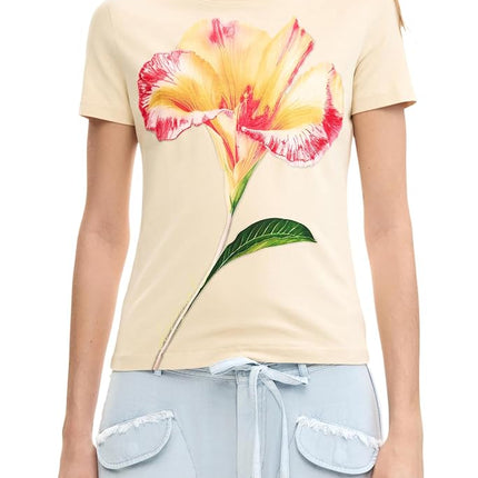 Desigual Women's Collection Short Sleeve T-Shirt, 