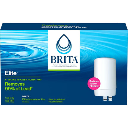 Brita B079K5MR2F, 3 Count, White