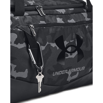 Under Armour Unisex Undeniable 5.0 Duffle Small, Water-Repellent Duffle Bag for Sports, Travel and Casual Use, Gym Bag with Pockets and Shoulder Strap,Black/Black/Black,SM