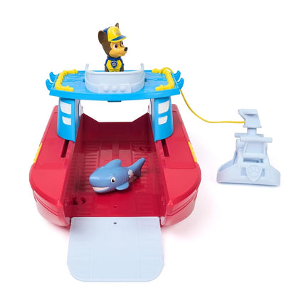 Paw Patrol Sea Patroller Vehicle with Chase and Shark Figure
