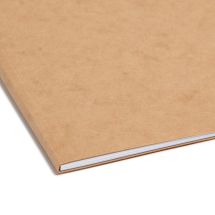 Smead Fastener File Folder, 2 Fasteners, 2/5-Cut Tab Right of Center Position, Letter Size, Kraft, 50 per Box (14882)