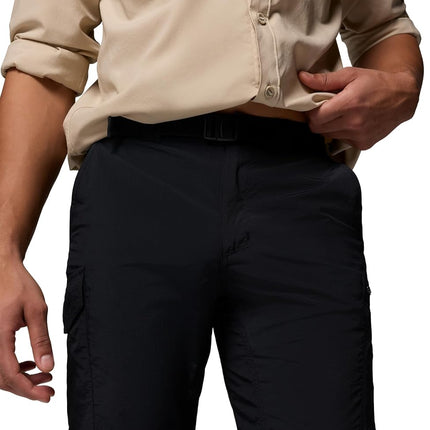 Columbia Men's Silver Ridge Convertible Pant, Breathable, UPF 50 Sun Protection, Black, 30x32