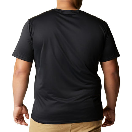 Columbia Men's Hike Crewneck Short Sleeve T-Shirt Black