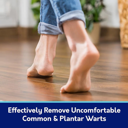 Compound W Wart Remover One Step Pads - Maximum Strength - Waterproof, Medicated, Self-Adhesive Pads Conceal and Protect Common and Plantar Warts While Treating them with Salicylic Acid - 14 Count