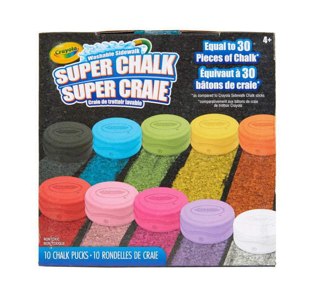 Crayola Washable Sidewalk Chalk for Kids, Long-Las