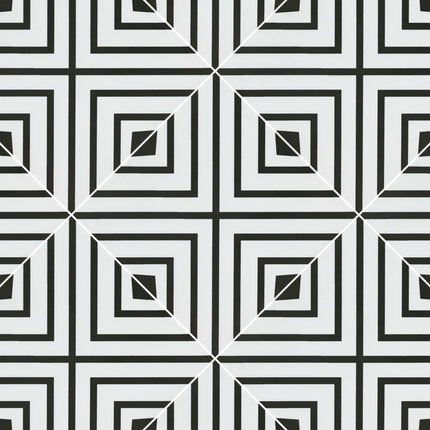 MSI Modena 8 in. x 8 in. Encaustic Matte Porcelain Floor Tile and Wall Tile for Bathroom, Kitchen Backsplash, Accent Wall Tile, and Shower Wall Tile