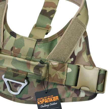 EXCELLENT ELITE SPANKER Nylon Military Patrol Dog Vest Harness Adjustable