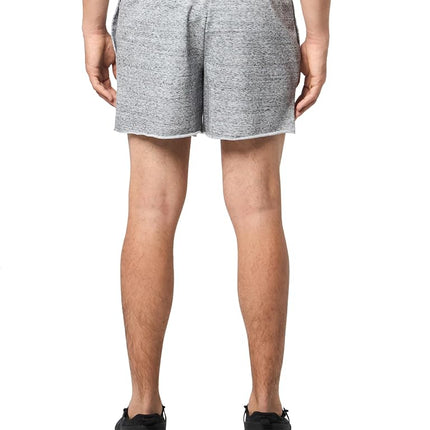 Under Armour Men's Project Rock Terry Shorts, (012) Mod Gray Medium Heather / / Black, X-Small