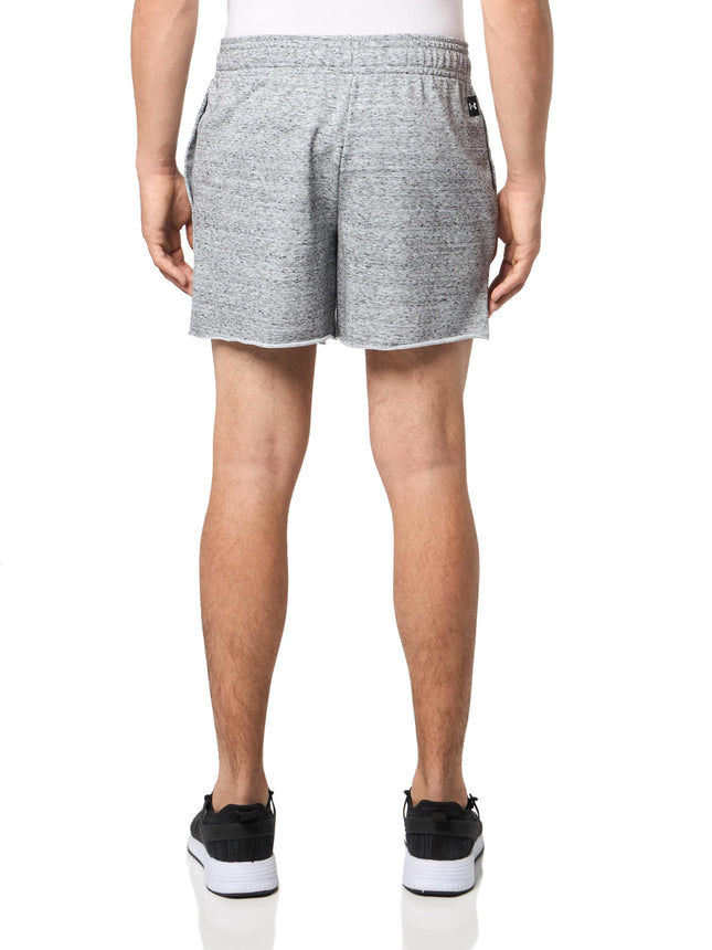 Under Armour Men's Project Rock Terry Shorts, (012) Mod Gray Medium Heather / / Black, Medium