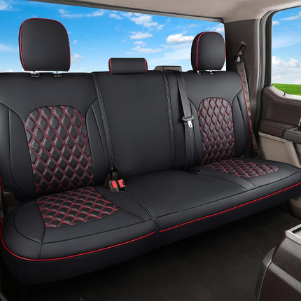 Huidasource Tacoma Back Row Seat Covers, Split Rea