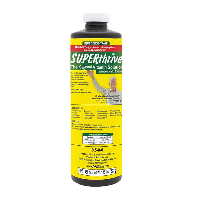 SUPERthrive Plant Vitamin Solution, 1 Pint