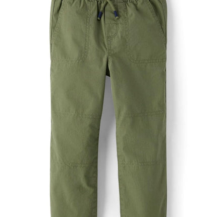 Gymboree Boys' and Toddler Pull on Jogger Pants, Sage Green, 8