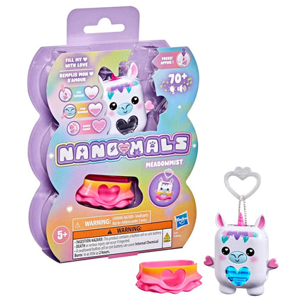 NANO-MALS Meadowmist The Unicorn, Electronic Pet Unicorn Toy, 70+ Responses, Interactive Fidget Toys for Girls & Boys Ages 5+