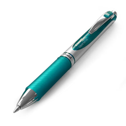 EnerGel XM Retractable Turquoise Ink Rollerball Pen (Pack of 12)