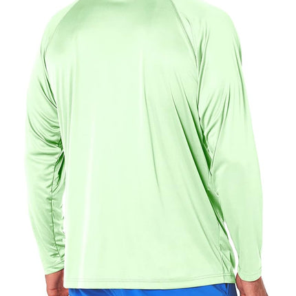 Columbia Men's PFG Terminal Tackle Long Sleeve Shirt, Key West/Vivid Blue Logo, 4X