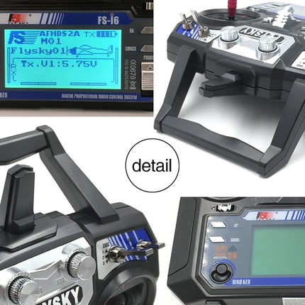 Flysky (Fs I6+ia6) - FS-i6 AFHDS 6CH 2.4GHz Radio System RC Transmitter Controller with FS-iA6 Receiver for RC Helicopter Plane Quadcopter Glide(Model_1)