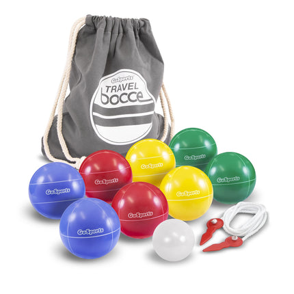 GoSports 65mm Travel Size Mini Bocce Game Set with