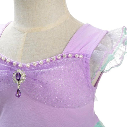 Dressy Daisy Princess Mermaid Dress Up Set, Toddler Girls Size 3