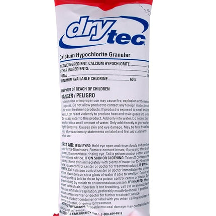 Drytec - Shock Treatment for Pools with Calcium Hypochlorite 1 – 1901