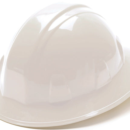 Pyramex Safety SL Series Full Brim Hard Hat, 4-Poi