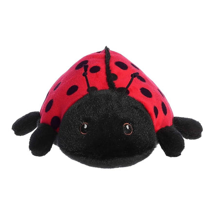 Aurora Eco-Friendly Eco Nation Eco Softies Ladybug Stuffed Animal - Environmental Consciousness - Recycled Materials - Red 8 Inches