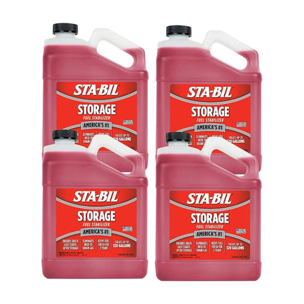 STA-BIL Storage Fuel Stabilizer, 1 Gallon, 4-Pack