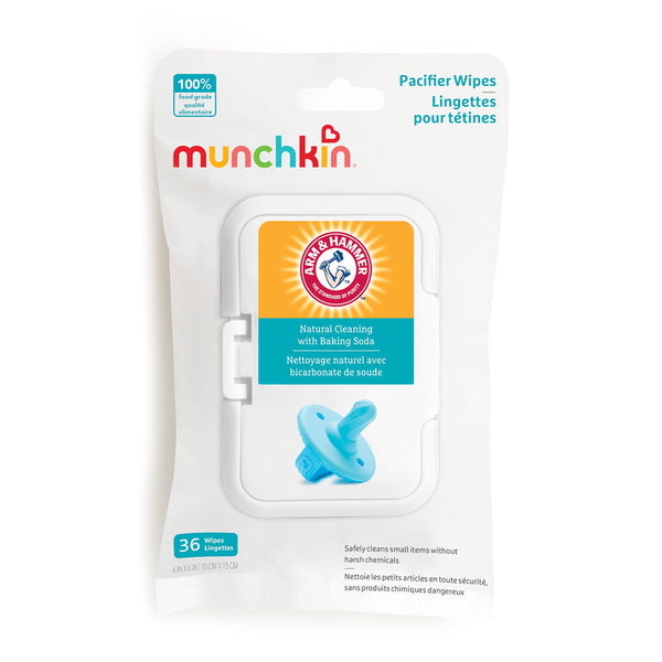 Munchkin Arm and Hammer Pacifier Wipes - White 36-