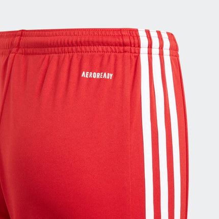 adidas boys Squad 21 Shorts Team Power Red/White X-Small