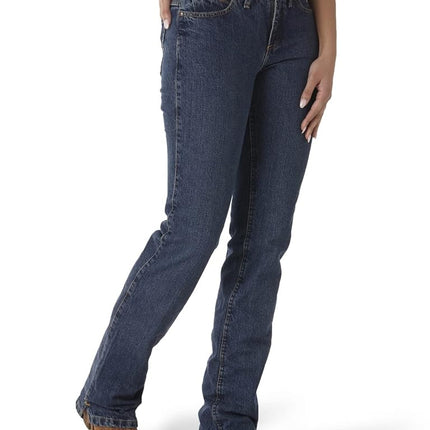 Wrangler Women's Cash Mid Rise Vented Hem Ultimate