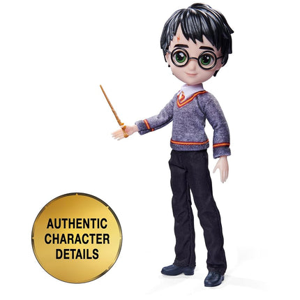 Wizarding World, Harry Potter Collectible 8 inch Doll in Hogwarts Gryffindor Uniform with Accessories Kids Toys for Girls and Boys Ages 5 and Up