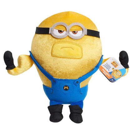 Minions Illumination Despicable Me 4 Squooshy Plush Mega Dave, Kids Toys for Ages 3 Up by Just Play