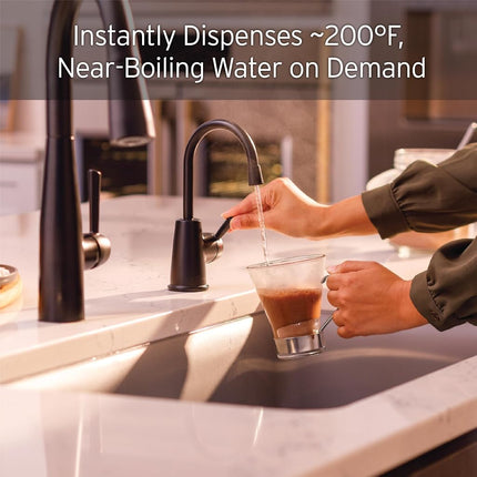 InSinkErator H250MBLK-SS HOT250 (Instant Hot Water Dispenser, Matte Black
