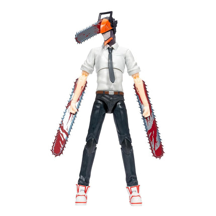 Total Anime Chainsaw Man - 6.5-Inch Figure with Alternate Head and Arms plus Swappable Mouthpiece