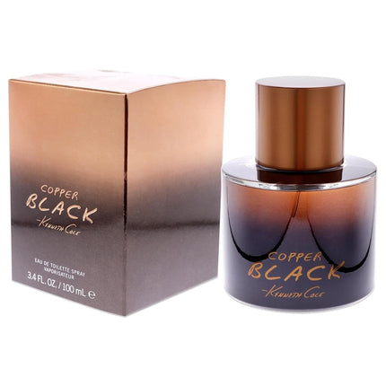 Kenneth Cole Copper Black Eau de Toilette Spray for Men 100 ml
