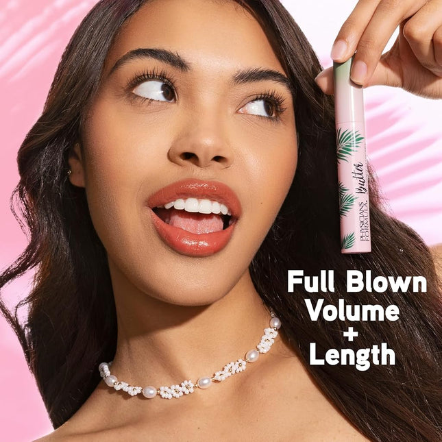 Physicians Formula, Butter Blowout Mascara for Volume and Long Support with Keratin and a Blend of Murumuru Butter, Cupuaçu Butter and Tucuma Butter Vegan Black