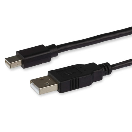 StarTech.com MDP2DVID2 Mini DisplayPort to Dual-Link DVI Adapter, Black