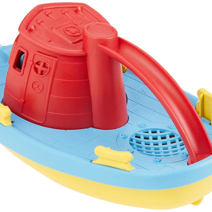 Green Toys TUG01R-RCB3 Tug Boat Red-CB3, Multi, S