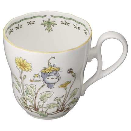 Noritake 4924-37L/TP97855 My Neighbor Totoro, Microwave Safe, 2 Pieces, Bone China Mug (Pear Set)