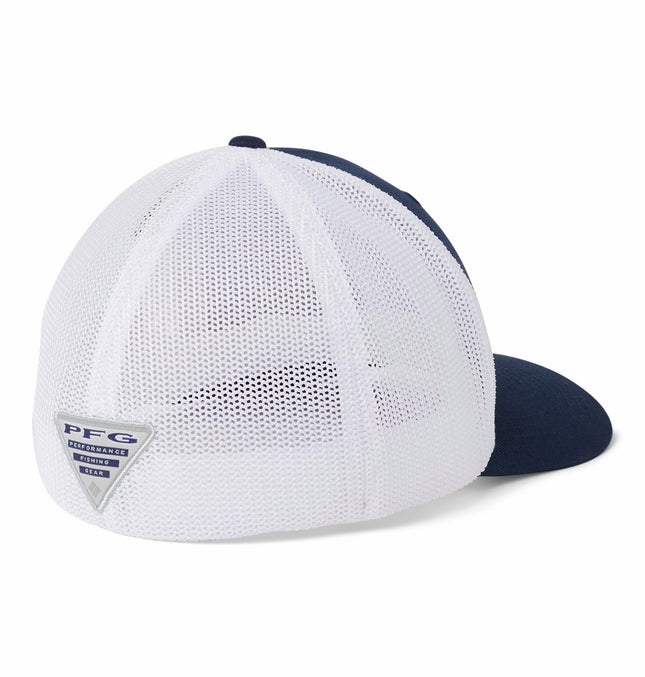 Columbia Men's Fitted Cap, PFG MESH, Size: L/XL, Collegiate Navy, CU9495