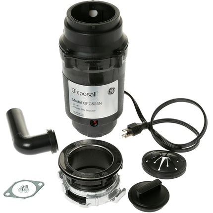 GE GFC525N Sink 1/2 HP Continuous Feed Disposer
