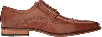 Stacy Adams Men's Tinsley Wingtip Lace-Up Oxford, Tan, 9