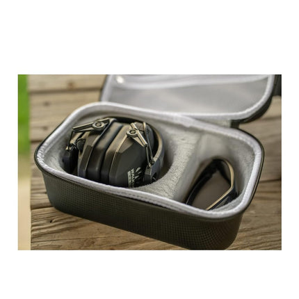 WALKER'S Weather-Resistant Durable Shockproof Dustproof EVA Scratch-Free Lining Protective Carrying Storage Case for Hunting Shooting Earmuff, Glasses & Accessories