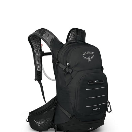 Osprey Raven 14L Women's Mountain Biking Backpack with Hydraulics Reservoir, Black, Black, One Size, Mountain Biking Backpack With Hydraulics Reservoir